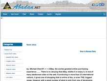 Tablet Screenshot of abadan.net